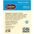 thumbnail image 6 of (6 pack) Celestial Seasonings Throat Cooler Caffeine-Free Herbal Tea Bags (16 Count), 6 of 10