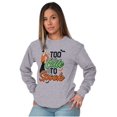thumbnail image 4 of Popeye Olive Oyl Too Cute Halloween Women's Long Sleeve T Shirt Brisco Brands S, 4 of 6