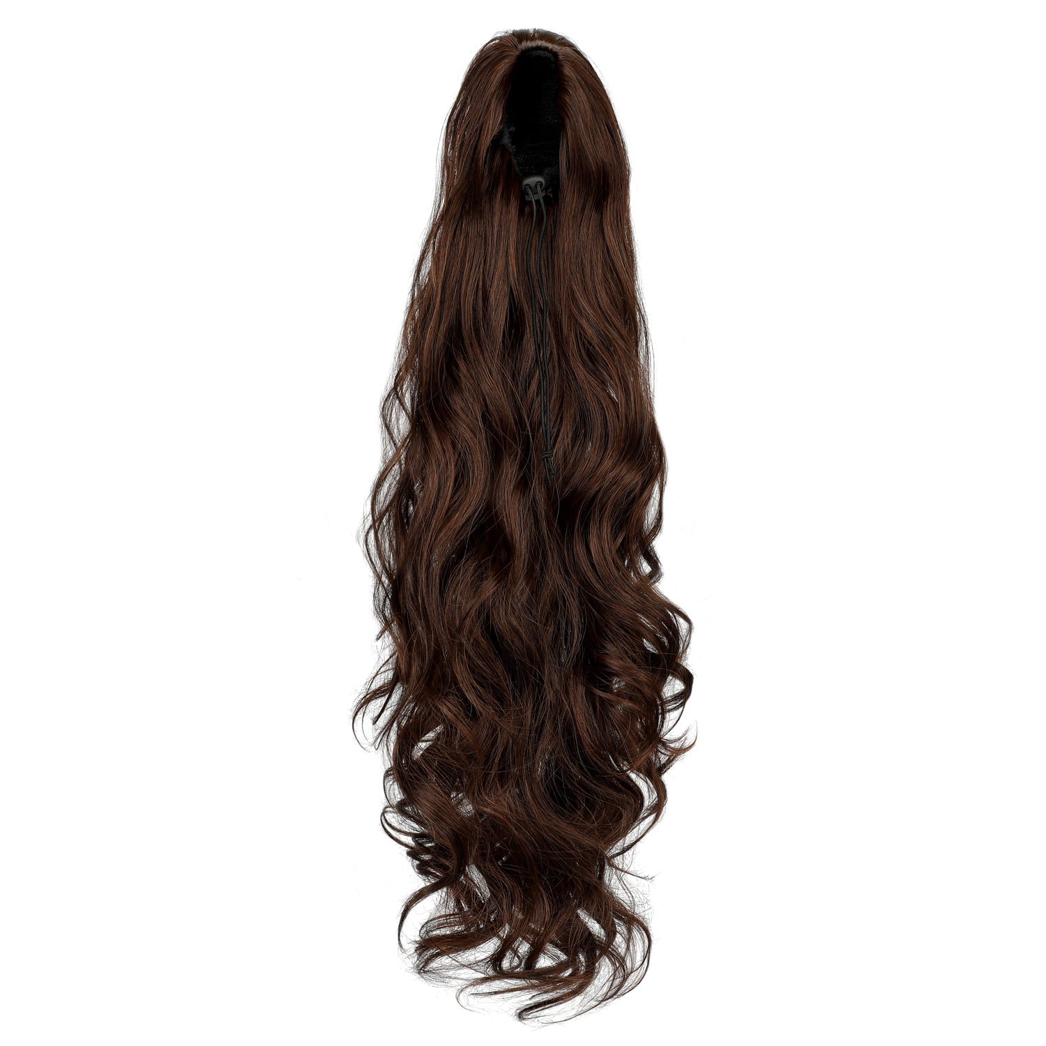 Dulchany 22" Long Wavy Drawstring Ponytail, Women Natural Soft Clip in Ponytail Extension Synthetic Hair Extensions Hairpie