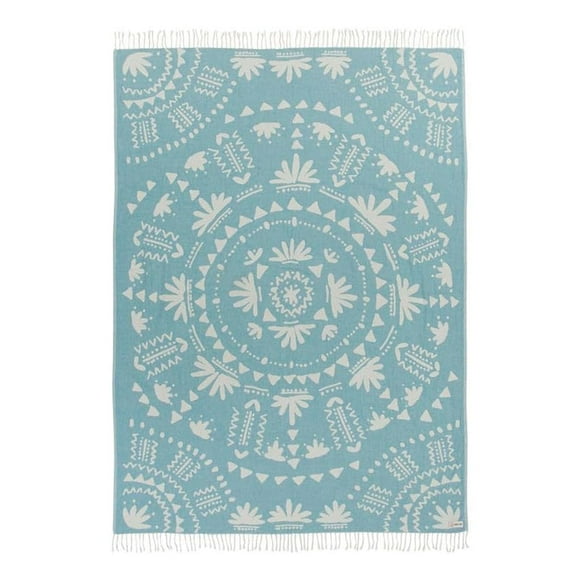 Sand Cloud Large Turkish Beach Towel - Sand Free - 100% Organic Turkish Cotton Yarn - Quick Dry Towel for Beach, Picnic Blanket or Throw - As Seen on Shar