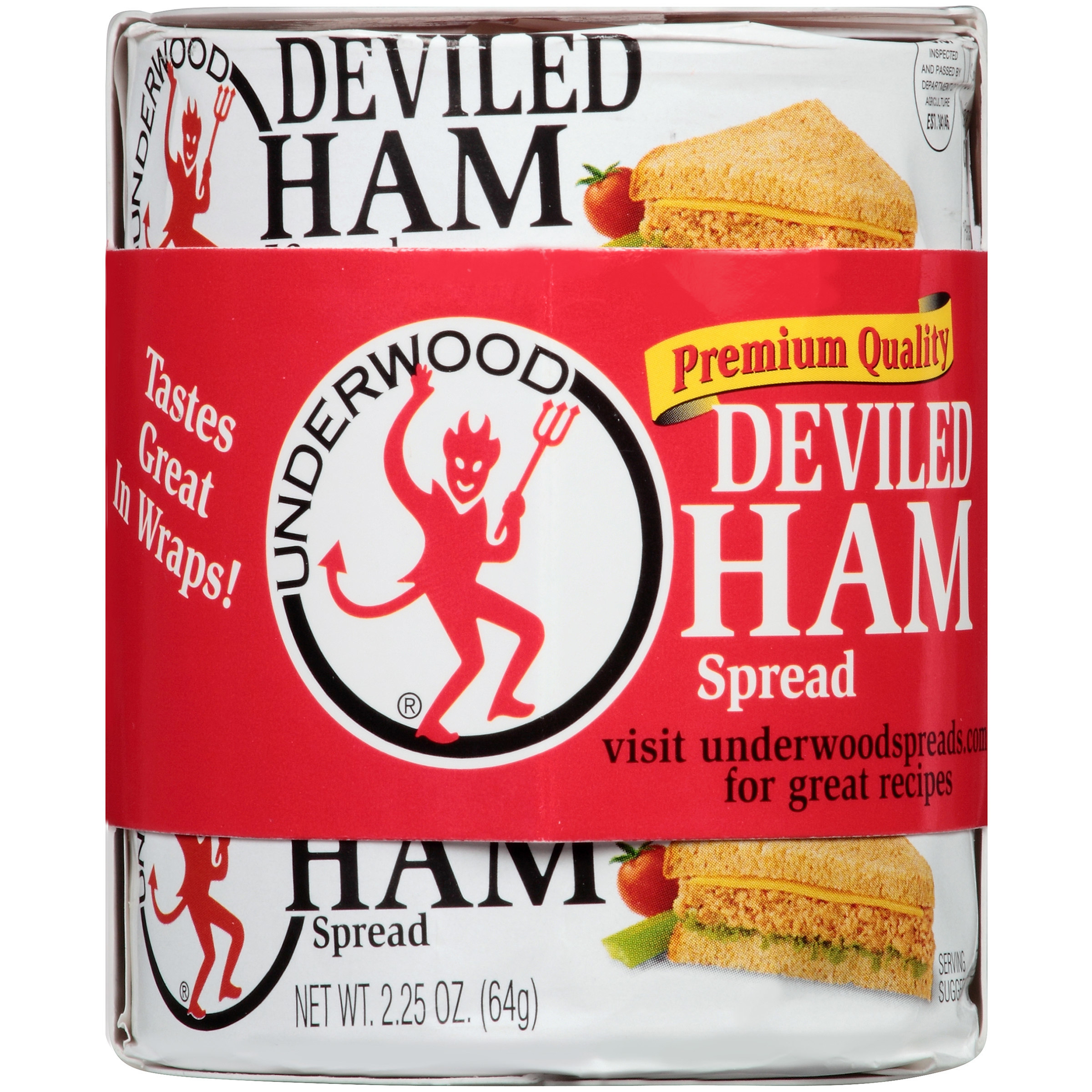 Underwood Deviled Ham Spread 6-2.25 oz. Cans - image 5 of 8
