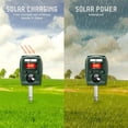 thumbnail image 6 of Solar Powered Outdoor Animal Repeller Motion Sensor Garden Flash Light Dog Cat Raccoon Rabbit Animal Dispeller Keep Animals Away, 6 of 15