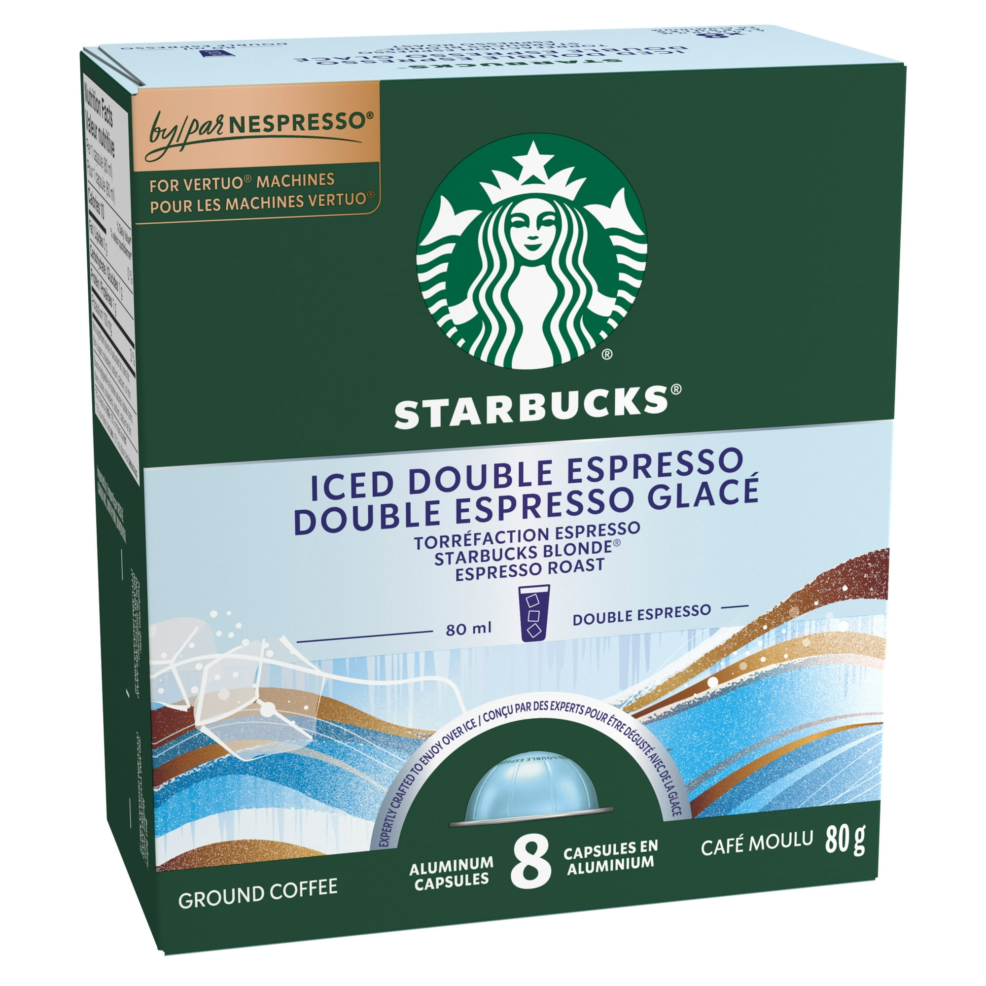café double espresso capsules