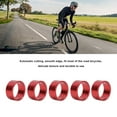 thumbnail image 4 of Espaciadores De Auriculares Para Bicicleta, Juego De Espaciadores De Vástago Para Manillar De Bicicleta, Apto Para Horquillas De 28,6mm Y 15MM, Adecuado Para Bicicletas Plegables, 4 of 8