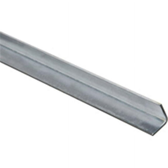 Stanley Hardware 4010BC Series 179945 Solid Angle, 72 in L, Galvanized Steel