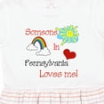 thumbnail image 4 of Inktastic Someone in Pennsylvania Loves Me Girls Toddler Dress, 4 of 5
