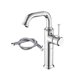 thumbnail image 1 of Cateissary Grifo giratorio retro Lavabo antiguo Grifos fríos y calientes Fácil de ajustar la temperatura del agua 1. Cobre Juegos de accesorios de baño Galvanizado 2, 1 of 6