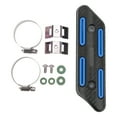 thumbnail image 2 of Universal Exhaust Pipe Heat Shield Adjustable Protector Mountain Bikes Scooters ATVs, 2 of 7