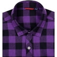 thumbnail image 2 of Chemise Décontractée en Flanelle à Carreaux pour Hommes, 2 of 7