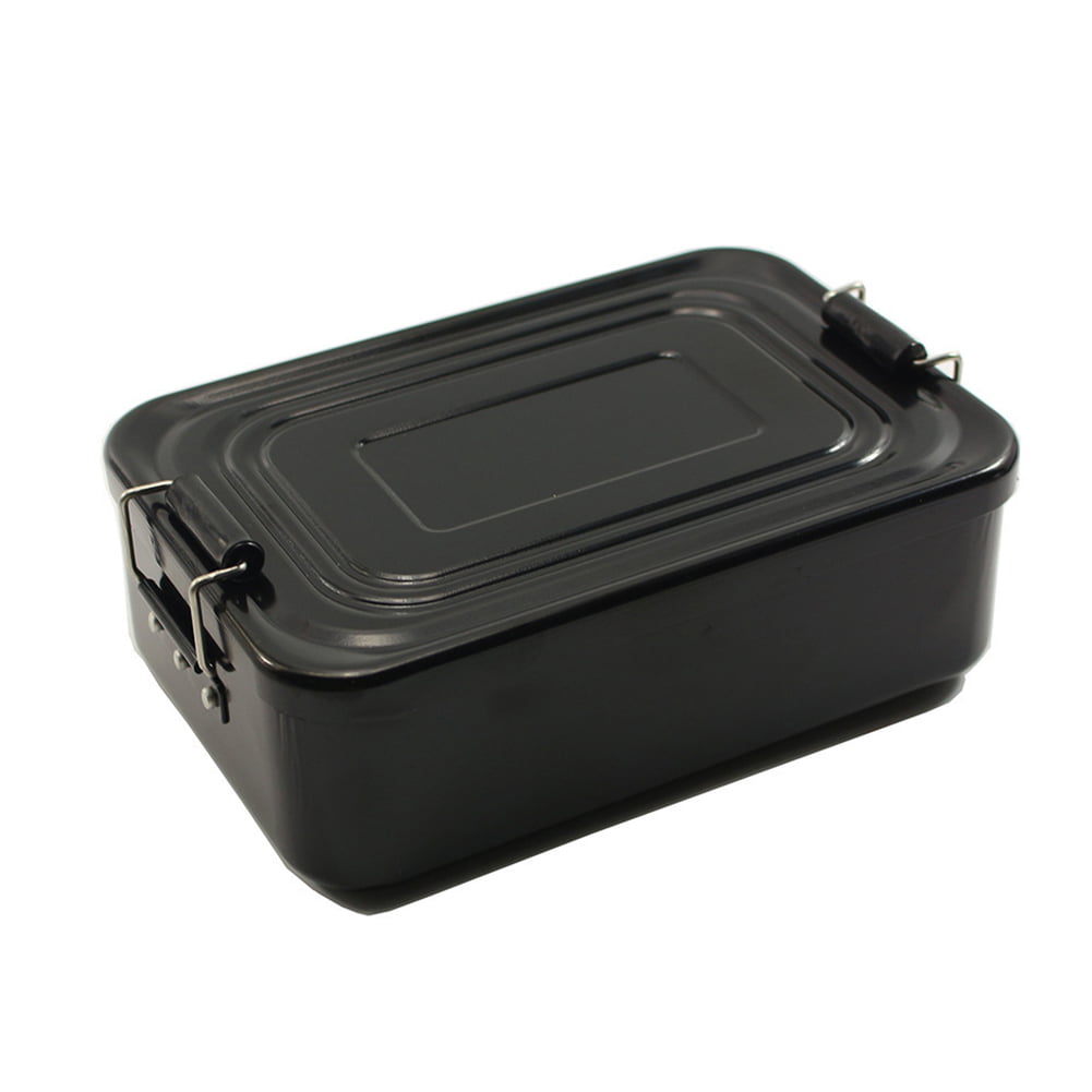 Bento Lunch Box Aluminum Mess Tin Canteen Food Container Travel Outdoor New