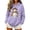 Purple Christmas 03, variant on SEROYE Womens Halloween Print Sweatshirt Skull Pumpkin Graphic Hooded Long Sleeve Pullover Casual Holiday Funny Top (L, Mint Green)
