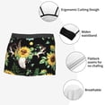 thumbnail image 6 of Naloa Sunflower Skull Boho Watercolor Background Print Mens Underwear - Boxers for Men, Classic Briefs for Men, 6 of 9