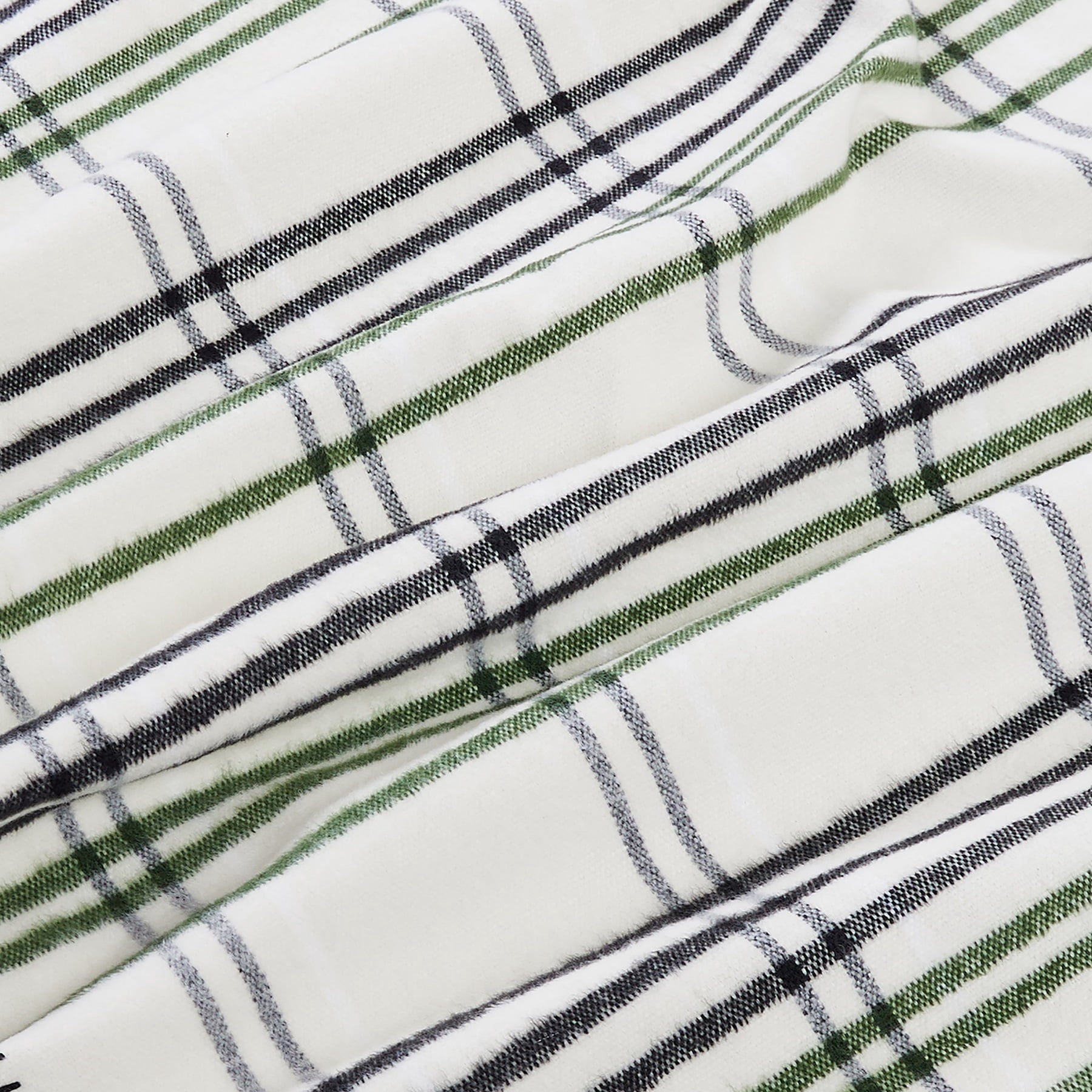 Makers Collective Camp Wandawega Cream Throw, 70"X 80"