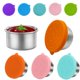 thumbnail image 1 of RV 6 Piezas Mini Recipiente para Salsa Tazas para Salsa de Acero Inoxidable Recipientes Herméticos para Condimentos de 50 ML con Cepillo de Limpieza Recipiente para Aderezo Tazas para Salsa, 1 of 5
