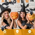 thumbnail image 5 of 12 Pack Halloween Hanging Bats, Creepy Flying Rubber Bats Decor for Halloween Party Supplies, 5 of 7
