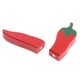 thumbnail image 4 of Juguete de madera para juego de imitación de comida falsa para niños en edad preescolar, juguetes educativos Pimiento rojo, 4 of 9