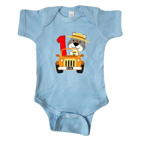 

Inktastic Safari 1st Birthday Gift Baby Boy or Baby Girl Bodysuit