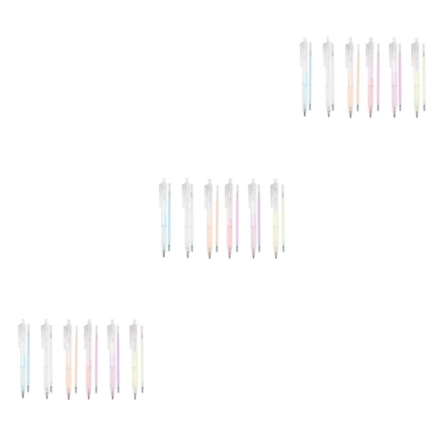 Eigraketly 6Pcs Dot Glue Pen with 6 Pen Professional Press Refills for Scrapbooking Type1 NO1