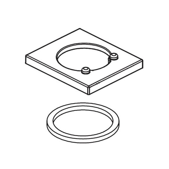 Delta RP63347 Vero Replacement Flange And Gasket