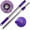 Purple, variant on Replacement Handle for 360° Rotating Telescopic Mop, Reinforced Plastic Mop Stick for Bucket Cleaning System, Easy to Use Mop Handle for Floor Cleaning