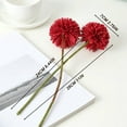 thumbnail image 3 of 1 artificial flower Fall Artificial Flowers For Indoor Decor Realistic Simulation Arrangements Elegant Home Decor Accents For Living Room Bedroom Tabletops Craft Projects No Required, 3 of 8