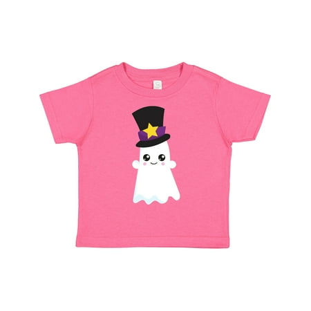 

Inktastic Halloween Ghost Hat Trick or Treat Boo Gift Toddler Boy or Toddler Girl T-Shirt