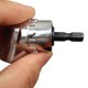 thumbnail image 5 of Vástago hexagonal Destornillador en ángulo de 105 grados Adaptador de soporte de vaso de broca (A) Tmvgtek Piezas de repuesto para herramientas, 5 of 9