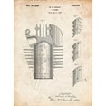 thumbnail image 2 of Borders, Cole 25x32 White Modern Wood Framed Museum Art Print Titled - PP869-Vintage Parchment Harley Davidson Cylinder 1919 Patent Poster, 2 of 4