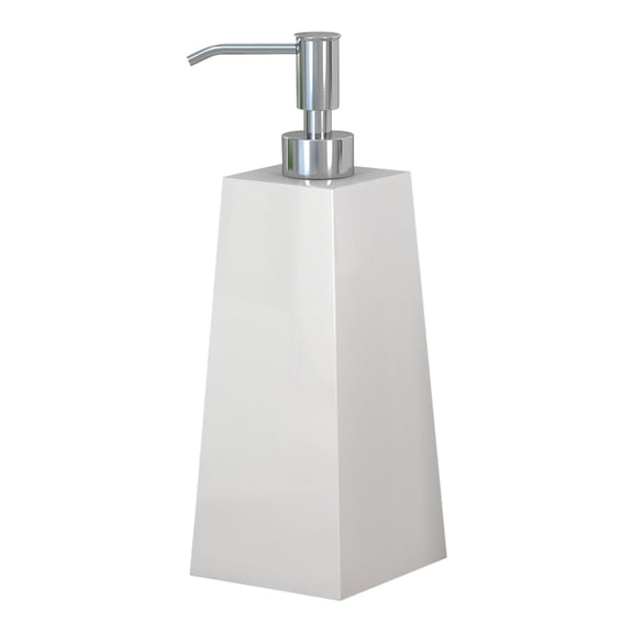 nu steel Elegant Soap/Lotion Pump White