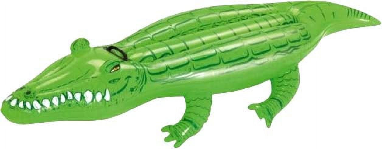 (2 pack) Paradies & Company Gator Green Ride-On Pool Float