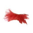 thumbnail image 4 of Rongfmy Jupon Court Crinoline 27cm Jupon Tutu Court pour Fête Robe Ballet Rouge, 4 of 9