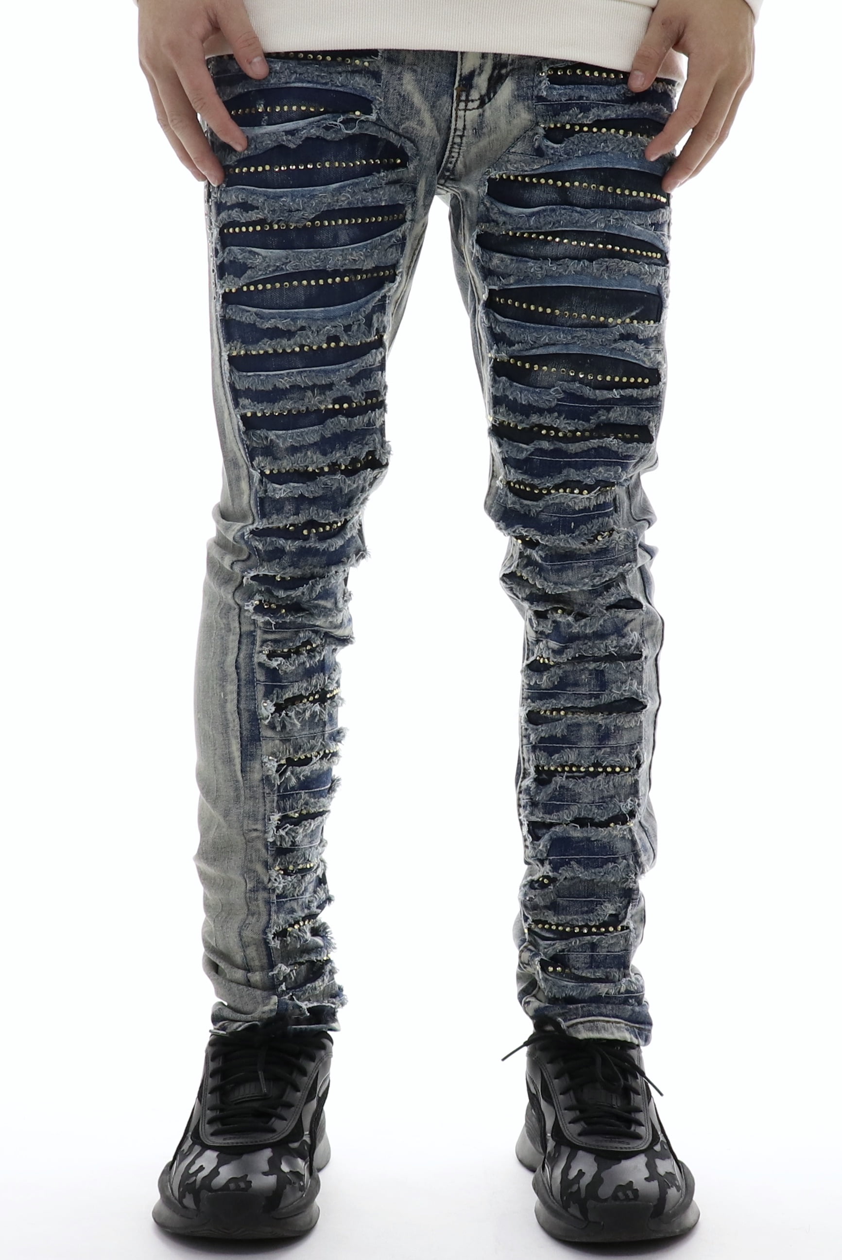 Waimea Studded Out Destroyed Denim 30W 