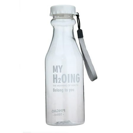 

Outdoor Sports Travel Water Bottle Portable Leak-proof Camping Water Cup White