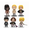 thumbnail image 1 of Attack on Titan:6 2nd generation models Handheld Mikasa, Captain Liwei, Allen Toy Twisted Egg Doll Model Ornament, 1 of 5