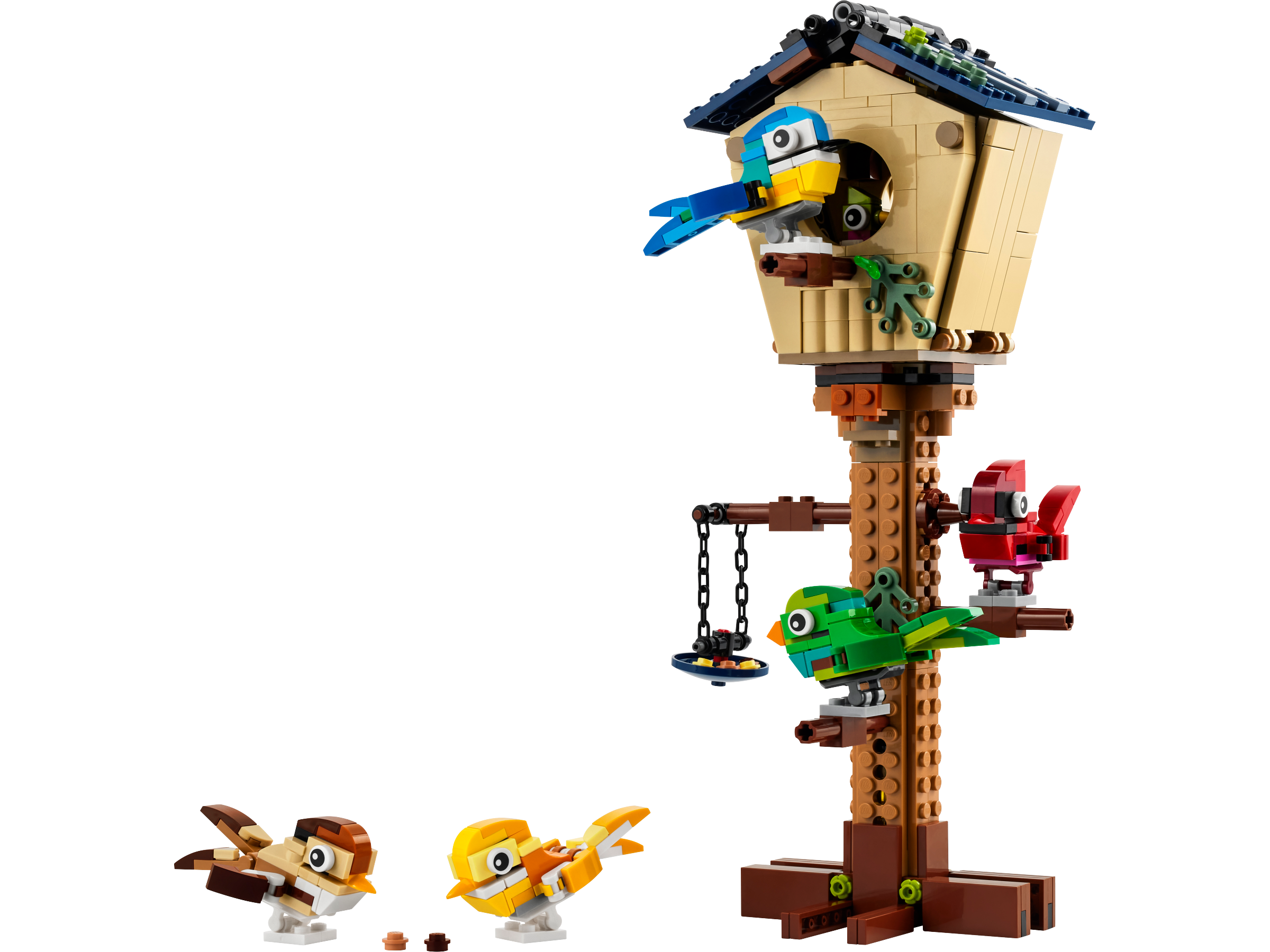 【新品未使用】krisno #101 #102 #103 3本セット LEGO, Birdhouse, Creator 3in1, Multicolor for Creative Play