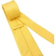 thumbnail image 3 of LAICAIW Men's Ties Solid Pure Color Plain Formal Black Ties For Men, 3 of 5