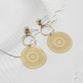 thumbnail image 5 of Simple Gold Earrings Gold Plated Boho Dangle Earrings for Women, 5 of 5