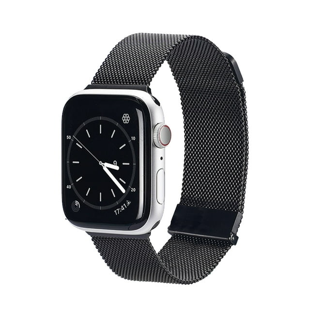 Metal Stainless Steel Band Compatible with Apple Watch strap 38-41mm, Adjustable Magnetic Strap
