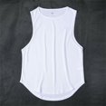 thumbnail image 3 of Mens Quick Dry Breathable Tank Tops Sports Training Running Fitness Muscle Vest, 3 of 9