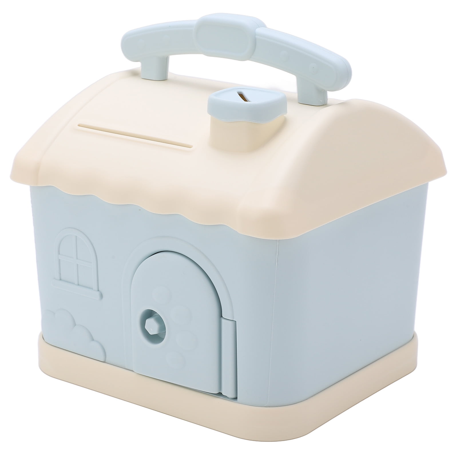 House Piggy Bank, Cute House Cartoon Piggy Bank For Money For Coin For