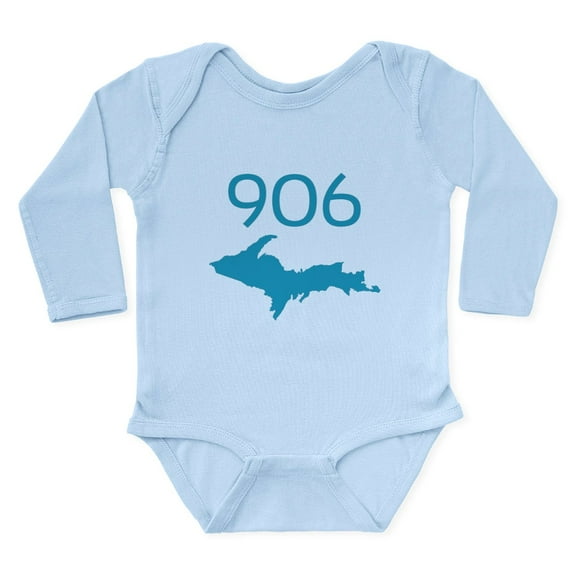 CafePress - 906 4 LIFE Body Suit - Long Sleeve Cotton Baby Bodysuit