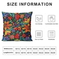 thumbnail image 5 of Halloween Mexican Throw Pillow Cover, Flower Dahlia Cushion Case Holiday Decor for Sofa Couch, 5 of 5
