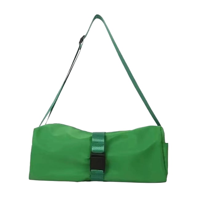 Bolso bandolera para mujer con correa de hombro ajustable, bolso de mano moderno para deportes y gimnasio. Verde