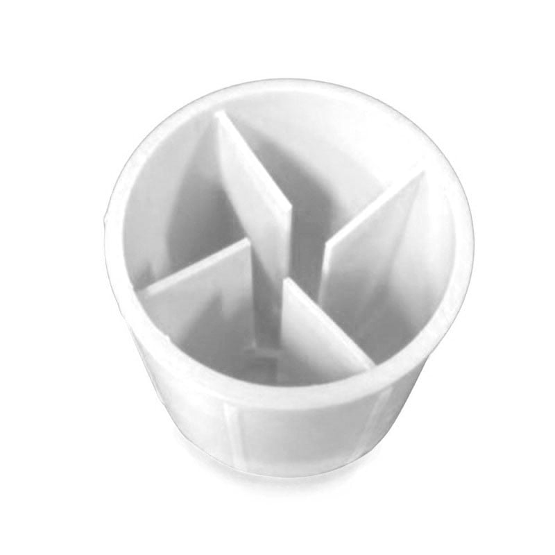 TentandTable Plastic Tent Stake Cap Protective Cover, White, 10 Pack