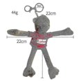 thumbnail image 2 of Porte-clés en Peluche Frog Pendentif Sac, 2 of 3