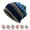 A-Blue36, variant on Yuanlong Beanies Winter Multicolor Double-Layer Cable Knitted Thicken Beanie Hats Streetwear Slouchy Warm Cold-Proof Cap