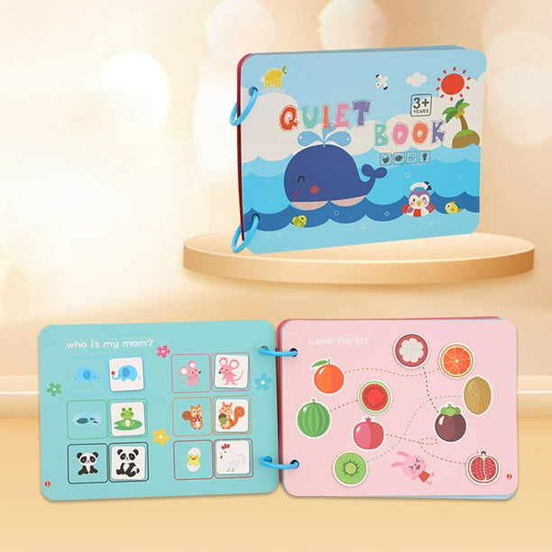 Busy Book For Kids To Learning Skills Baby Enlightenment Book Puzzle Book