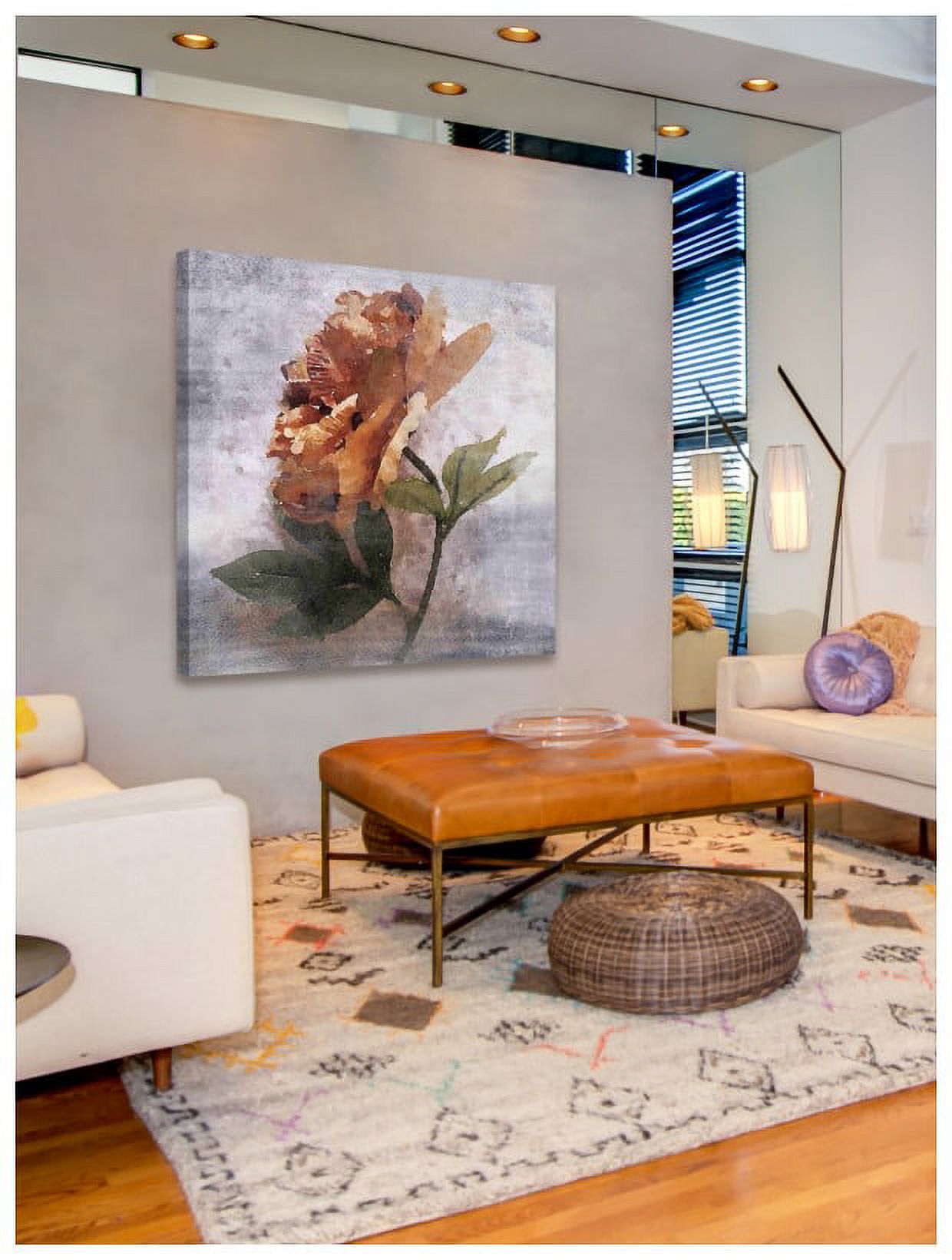 Marmont Hill - "Stop and Smell" by Irena Orlov Painting Print on Wrapped Canvas