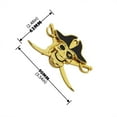 thumbnail image 3 of Metal Pirate Theme Car Sticker Decal Emblems For Automotive Motorcycle Exterior Customization Demonic Design, 3 of 7