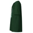 thumbnail image 4 of Wraptap Graphic Tees for Men and Women – Trendy Surfing the Universe Graphic T-Shirt, Cool and Stylish Space-Themed Tees (Forest Green, M), 4 of 4